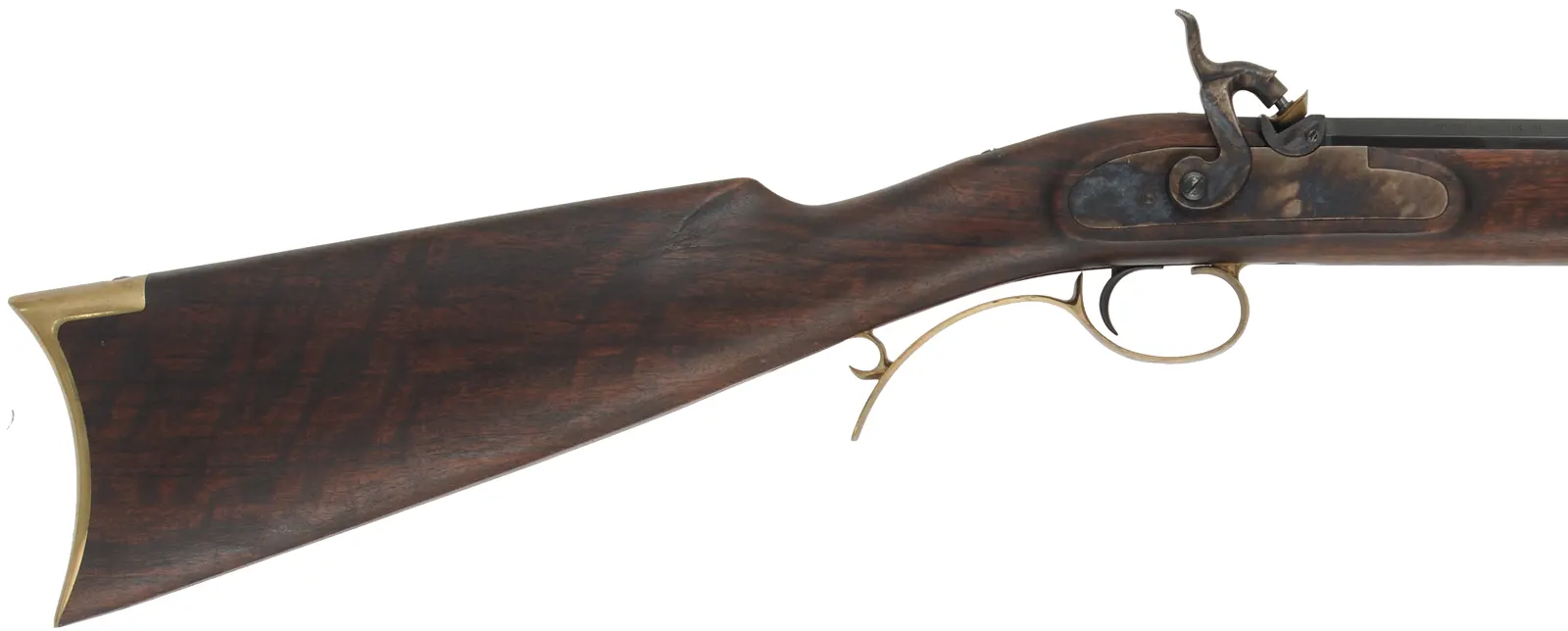 Lyman Trade Rifle,
.50 caliber, 28" barrel, 
percussion, walnut, brass trim,
repaired crack on toe, used, by Investarms