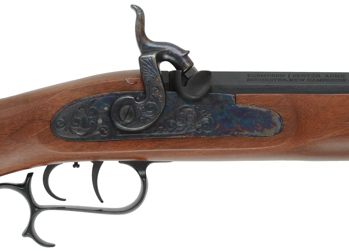 Thompson Center Renegade,
.54 caliber, 26" barrel, 
percussion, walnut, iron trim, patridge sights, 
used, by Thompson Center Arms