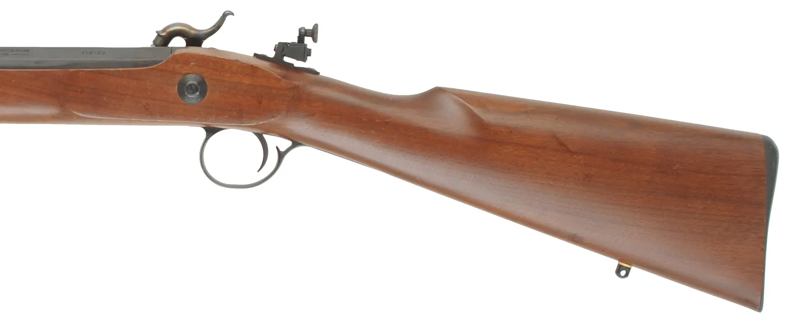 Thompson Center Renegade Hunter,
.54 caliber, 26" barrel, 
percussion, walnut, iron trim, T/C peep sight, 
used, by Thompson Center Arms