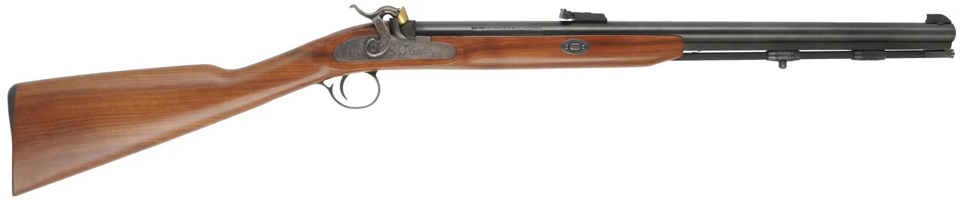 T/C New Englander Rifle,
.54 caliber, 26" barrel,
percussion, walnut, iron trim, 
used, by Thompson Center Arms
