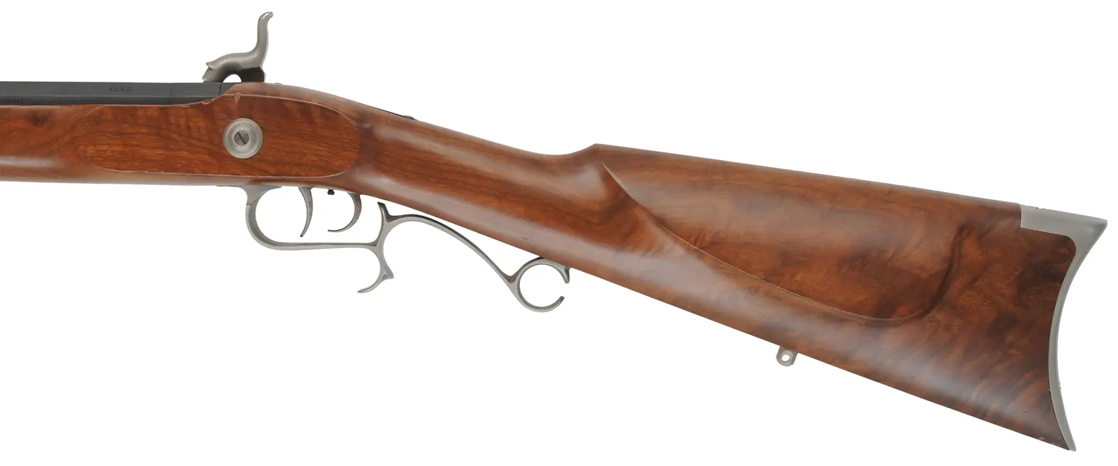 Thompson Center Hawken Cougar Rifle,
.50 caliber, 28" barrel,
percussion, fancy walnut stock, stainless steel trim,
used, by Thompson Center Arms