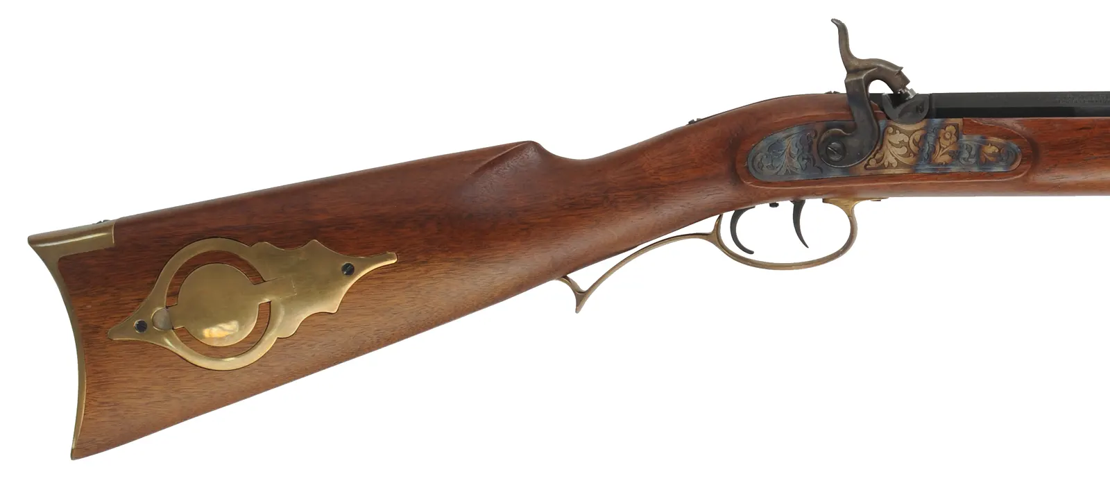 Investarm Hawken Rifle
.50 caliber, 28" barrel,
percussion, walnut, brass, used