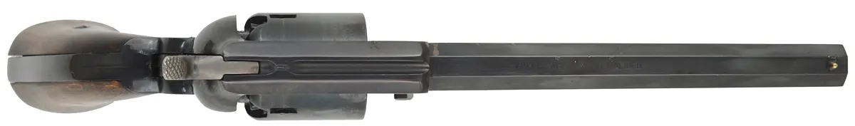 Eli Whitney's Model 1861 Navy Revolver,
 .36 caliber, 7" barrel, 
blued, imported by Armsport, mfg. by Palmetto Armory