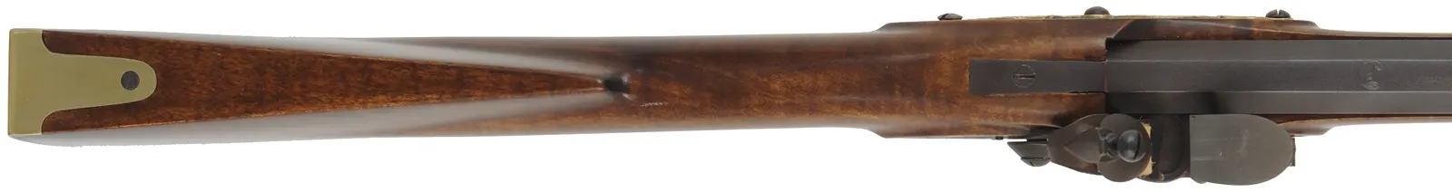 Northwest Trade Gun,
20 gauge, 36" tapered octagon-to-round barrel,
L&R flintlock, maple, brass & iron, 
new, unfired, by J.A. Wymore