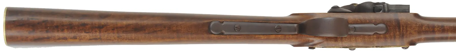 Northwest Trade Gun,
20 gauge, 36" tapered octagon-to-round barrel,
L&R flintlock, maple, brass & iron, 
new, unfired, by J.A. Wymore
