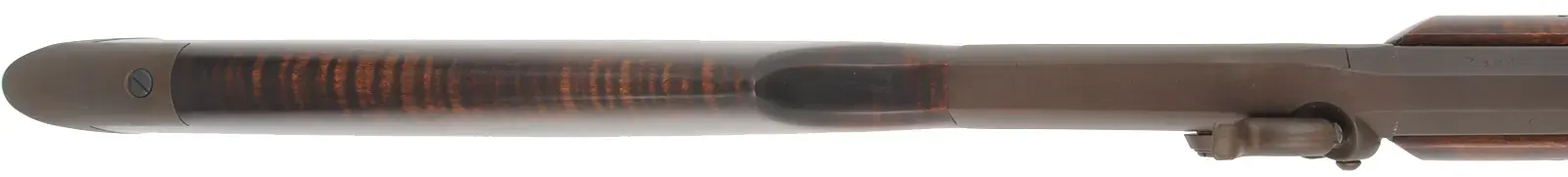 Mowrey Box Lock Rifle,
.50 caliber, 32" barrel, 
steel frame percussion, curly maple,  iron trim,
new in-the-box