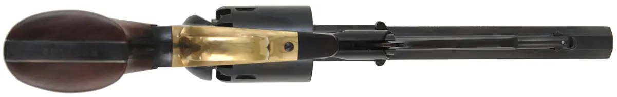 1858 Remington Belt Model Revolver,
.36 caliber, 6-1/2" barrel,
percussion, blued steel frame,  
appears unfired with box, by Pietta