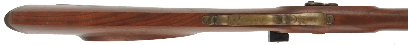 Thompson Center Hawken,
.54 caliber, 23-1/2" Sharon barrel,
percussion, walnut, brass, Lyman 57 peep sight,
used, by Thompson Center Arms