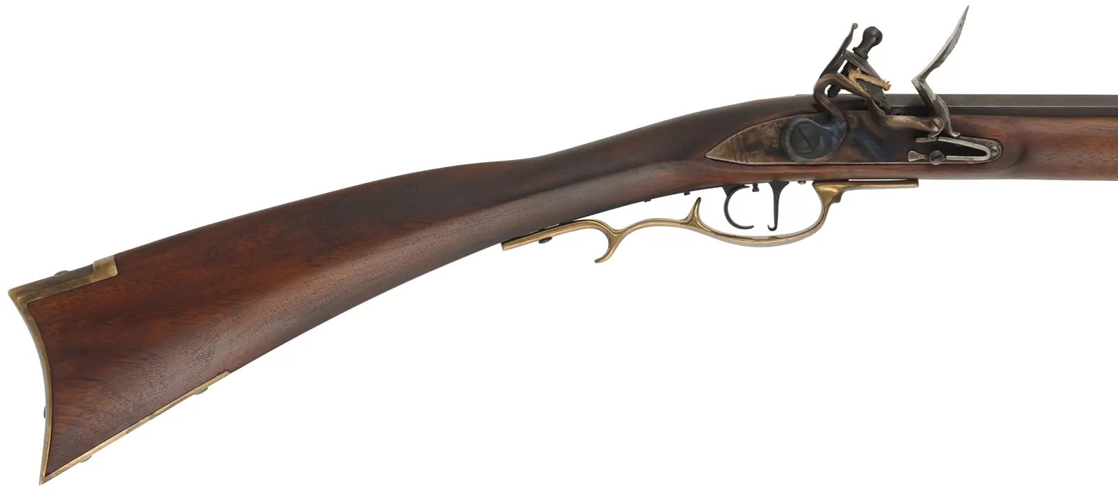 Frontier Flint Longrifle
.32 caliber, 39" barrel,
walnut, brass, flintlock,
used, by Davide Pedersoli