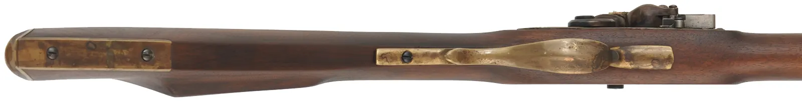 Frontier Flint Longrifle
.32 caliber, 39" barrel,
walnut, brass, flintlock,
used, by Davide Pedersoli