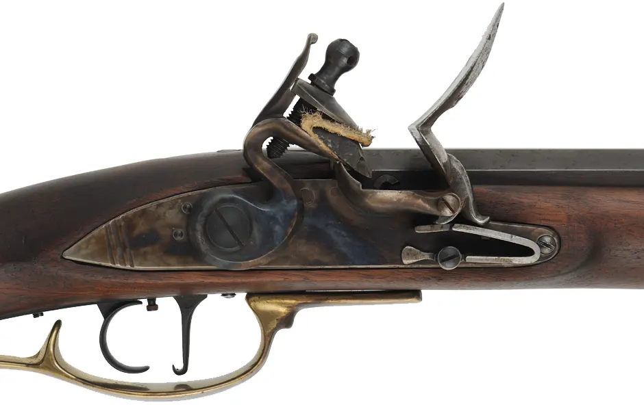 Frontier Flint Longrifle
.32 caliber, 39" barrel,
walnut, brass, flintlock,
used, by Davide Pedersoli