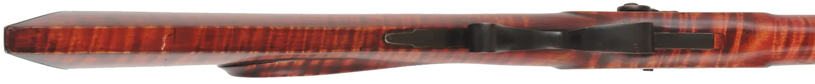 Halfstock Hawken Rifle
.45 caliber, 34" Wm. Large barrel, 
B, Roller lock, iron, maple, used