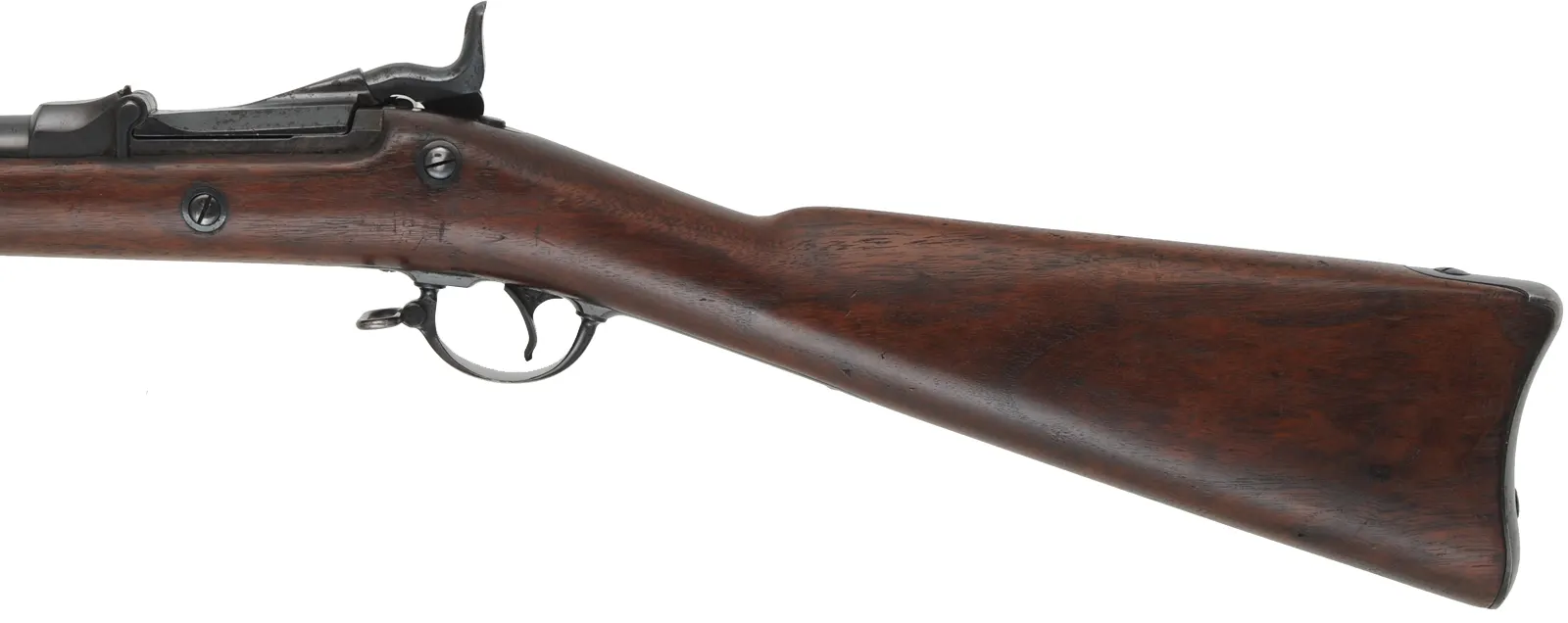 U.S. Model 1873 Springfield Infantry Rifle
caliber .45-70 Gov't, 32" barrel,
walnut stock, bright bore, Buffington sight