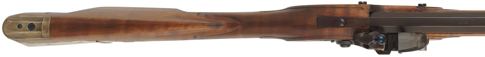 Pennsylvania Longrifle,
.50 caliber, 42" Green Mountain barrel,
Chambers flintlock, maple, brass, 
new, by George Nelson