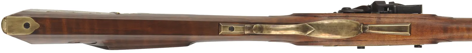 Pennsylvania Longrifle,
.50 caliber, 42" Green Mountain barrel,
Chambers flintlock, maple, brass, 
new, by George Nelson