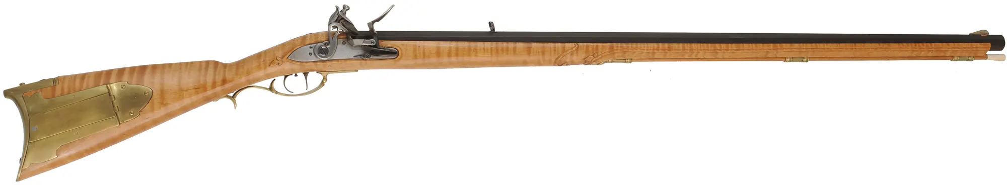 Contemporary Longrifle,
.40 caliber 36" Green Mountain barrel,
large Siler flintlock, maple, brass, used