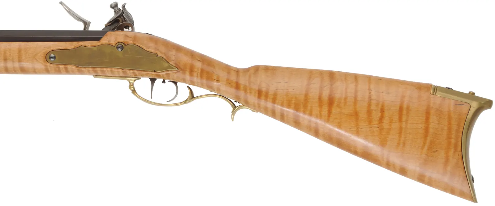 Contemporary Longrifle,
.40 caliber 36" Green Mountain barrel,
large Siler flintlock, maple, brass, used