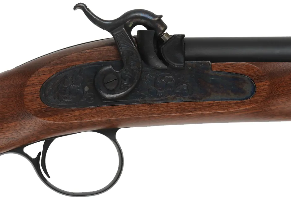 Thompson Center New Englander Shotgun,
12 gauge cylinder bore, 28" barrel,
percussion, walnut, iron trim, used