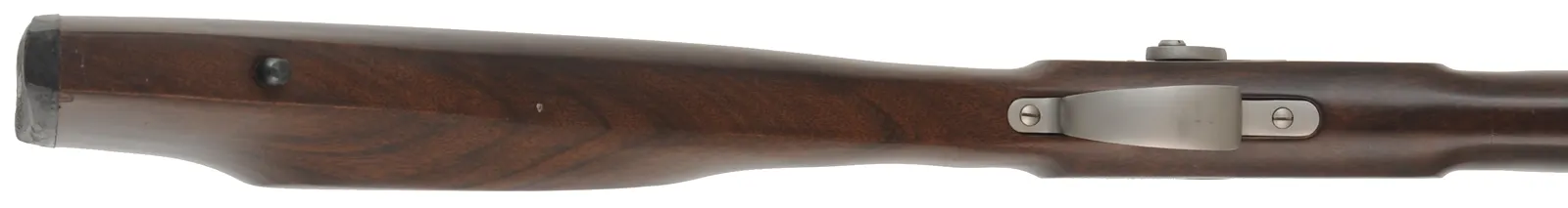 Lyman Deerstalker,
.50 caliber, 24" stainless barrel,
percussion, walnut, stainless, rubber recoil pad,
fiber optic sights, used by InvestArm, Italy