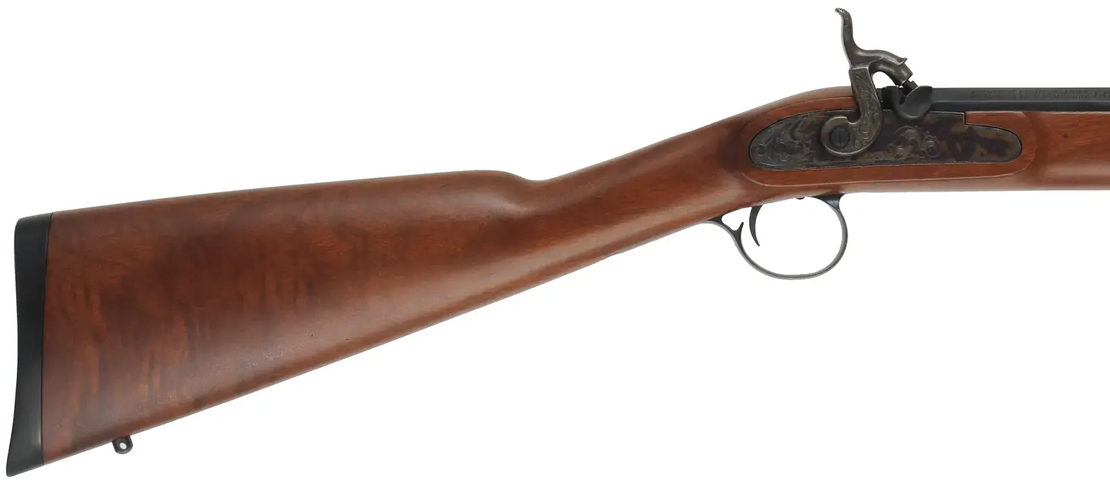 Pennsylvania Hunter Rifle,
.50 caliber,  31" octagon-to-round barrel,
percussion, walnut, iron trim, 
used, by Thompson Center Arms