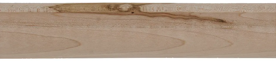 Dickert Stock 2nd, 
13/16", M3,
bark inclusion with tiny worm hole