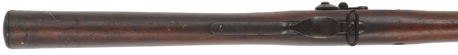 U.S. Model 1884 Springfield Trapdoor Rifle,
caliber .45-70 Gov't,  32-5/8" barrel,
walnut, iron, loose rear sight, antique