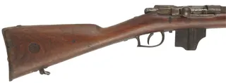 Dutch Beaumont - Vitali Model 1871/88 Bolt Action Rifle,
caliber 11.3 x 51R mm centerfire, 33" barrel,
walnut, missing cleaning rod, antique 