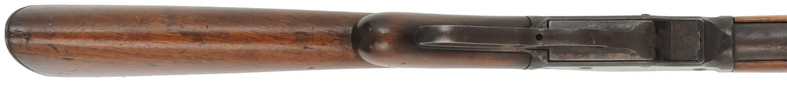 Winchester Model 1887 Lever Action Shotgun,
10 gauge, 30" barrel,
repaired walnut stock, does not go into battery