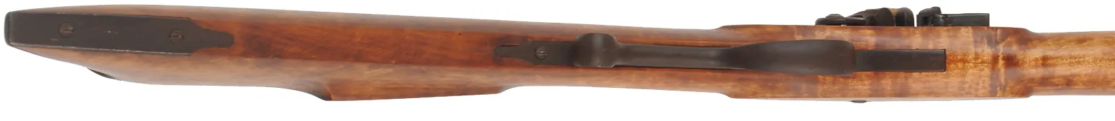 Hawken Fullstock Flint Rifle,
.54 caliber, 37" Colerain barrel,
L&R flintlock, maple, iron,
used, by Carl Walker