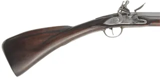 French Tulle fusil-de-chasse,
24 gauge, 44" octagon-to-round Colerain barrel,
R.E. Davis Tulle lock, walnut, iron, used