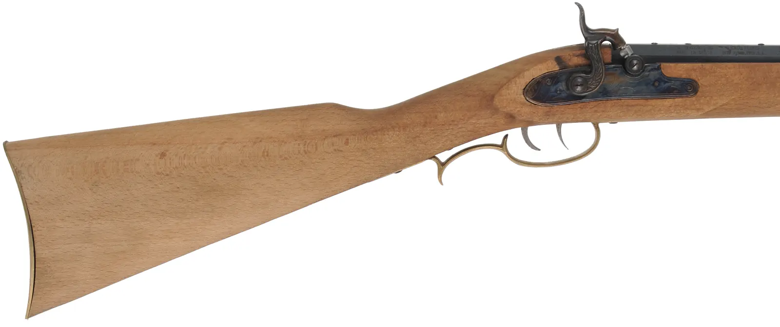 Traditions "Frontier Gander" Rifle,
.36 caliber, 28" barrel,
percussion, beech, brass,
used, unfinished from a kit, by Traditions