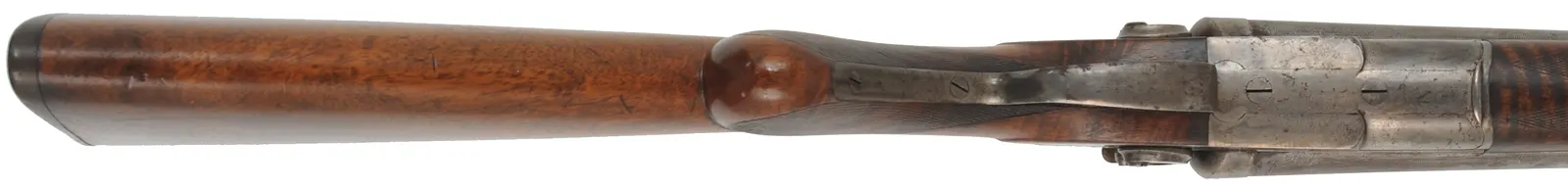 Model 1889 Breechloading Double Shotgun - Grade 3,
12 gauge, 32" Damascus barrels,
checkered walnut, horn buttplate,
antique, by Remington Arms Co.