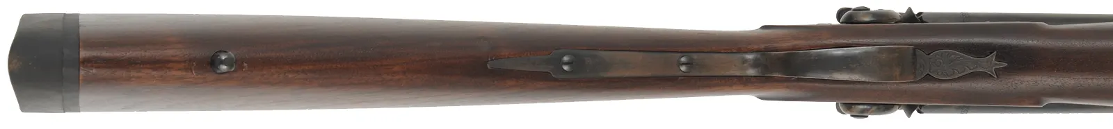 Double Shotgun,
12 gauge, 27" barrels,
percussion, walnut, blued,
recoil pad fitted, used, by Davide Pedersoli