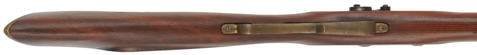 CVA Hawken Rifle,
.50 caliber, 28" barrel,
percussion lock, beech, brass, 
used, from a kit by Connecticut Valley Arms