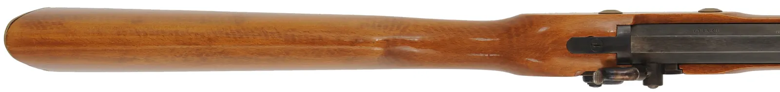 Springfield Hawken,
.50 caliber, 28" barrel,
percussion, beech, brass,
used, from a kit, by Traditions