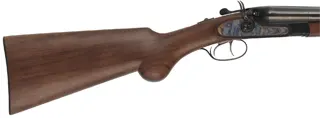 1878 Coach Gun,
12 gauge 3" chambers, 20" barrels,
checkered walnut, iron trim,
as-new, with box, by Pietta