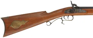Thompson Center Hawken,
.45 caliber, 28" barrel,
percussion, walnut stock, brass trim, 
used, by Thompson Center Arms