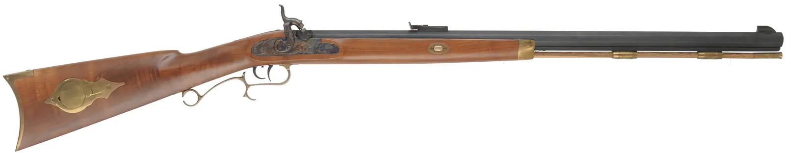 Thompson Center Hawken,
.50 caliber, 28" barrel,
percussion, walnut stock, brass trim, 
excellent, by Thompson Center Arms