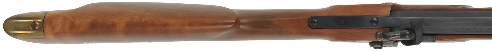 Thompson Center Hawken,
.50 caliber, 28" barrel,
percussion, walnut stock, brass trim, 
excellent, by Thompson Center Arms