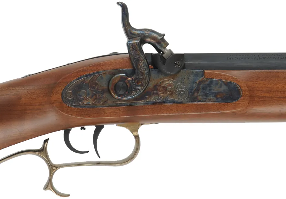 Thompson Center Hawken,
.50 caliber, 28" barrel,
percussion, walnut stock, brass trim, 
excellent, by Thompson Center Arms