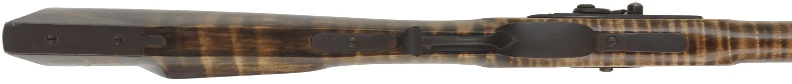 Tennessee Longrifle,
.40 caliber, 36" barrel,
small Siler percussion lock, maple, iron, used
