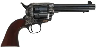 1873 Colt Cattleman,
.44 caliber, 5-1/2" barrel,
percussion, blued, color case hardened frame, 
used, by Aldo Uberti & Co.