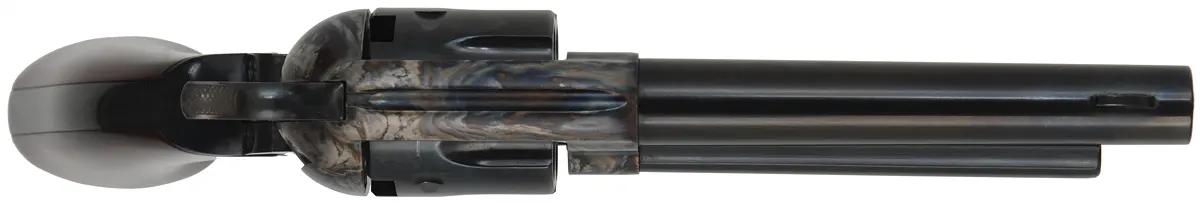 1873 Colt Cattleman,
.44 caliber, 5-1/2" barrel,
percussion, blued, color case hardened frame, 
used, by Aldo Uberti & Co.