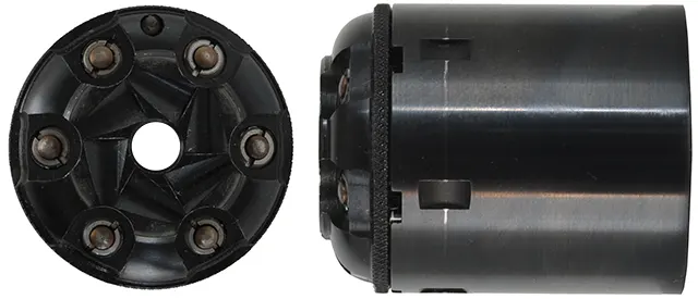 Howell Conversion Cylinder, 
for Pietta 1858 Remington steel frame revolver,
caliber .45 Colt, six shot, blued, used with box