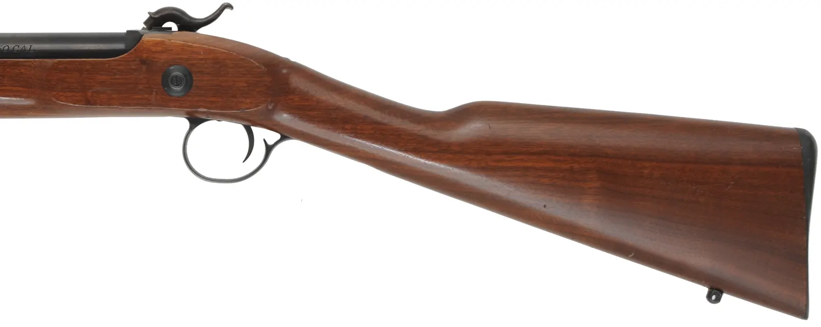 T/C New Englander Rifle,
.50 caliber, 26" barrel,
percussion, walnut, iron trim, 
used, by Thompson Center Arms