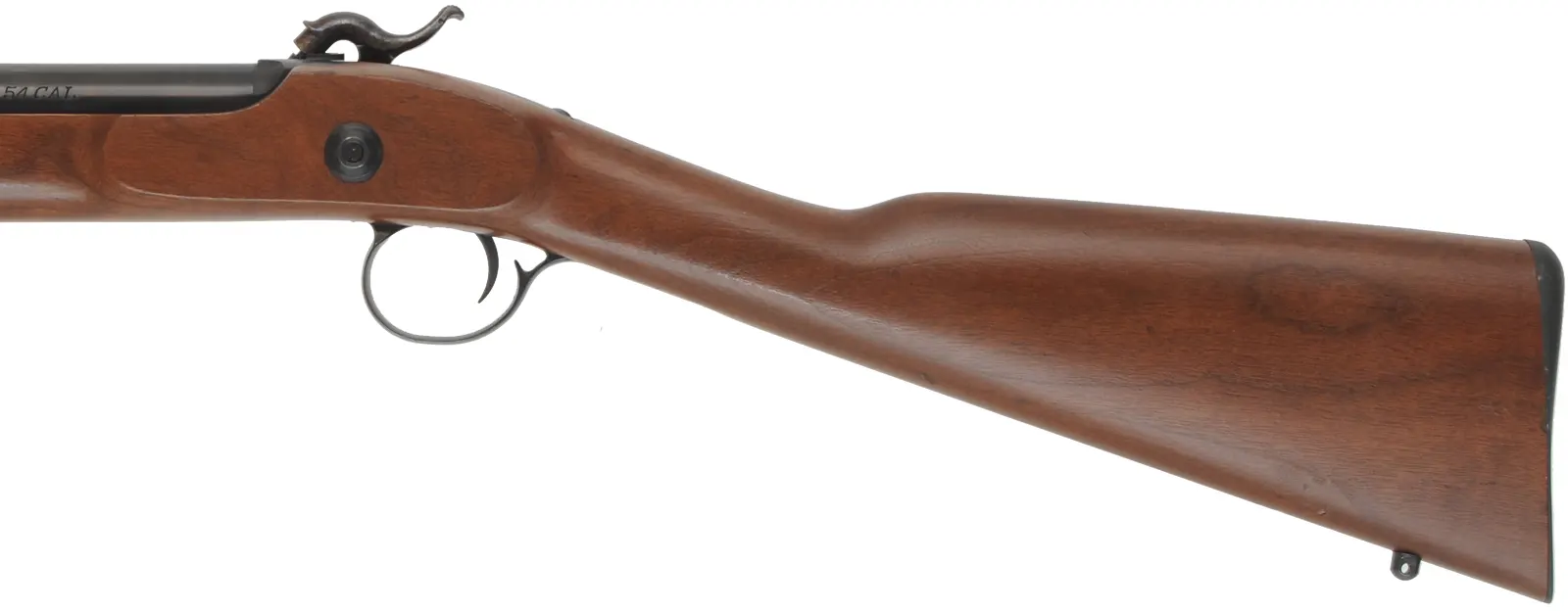 T/C New Englander Rifle,
.54 caliber, 26" barrel,
percussion, walnut, iron trim, 
used, by Thompson Center Arms
