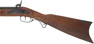 Left Hand Gemmer Hawken Plains Rifle,
.50 caliber, 32" barrel,
percussion, walnut, iron, brass inlays, 
used, by InvestArm, Italy