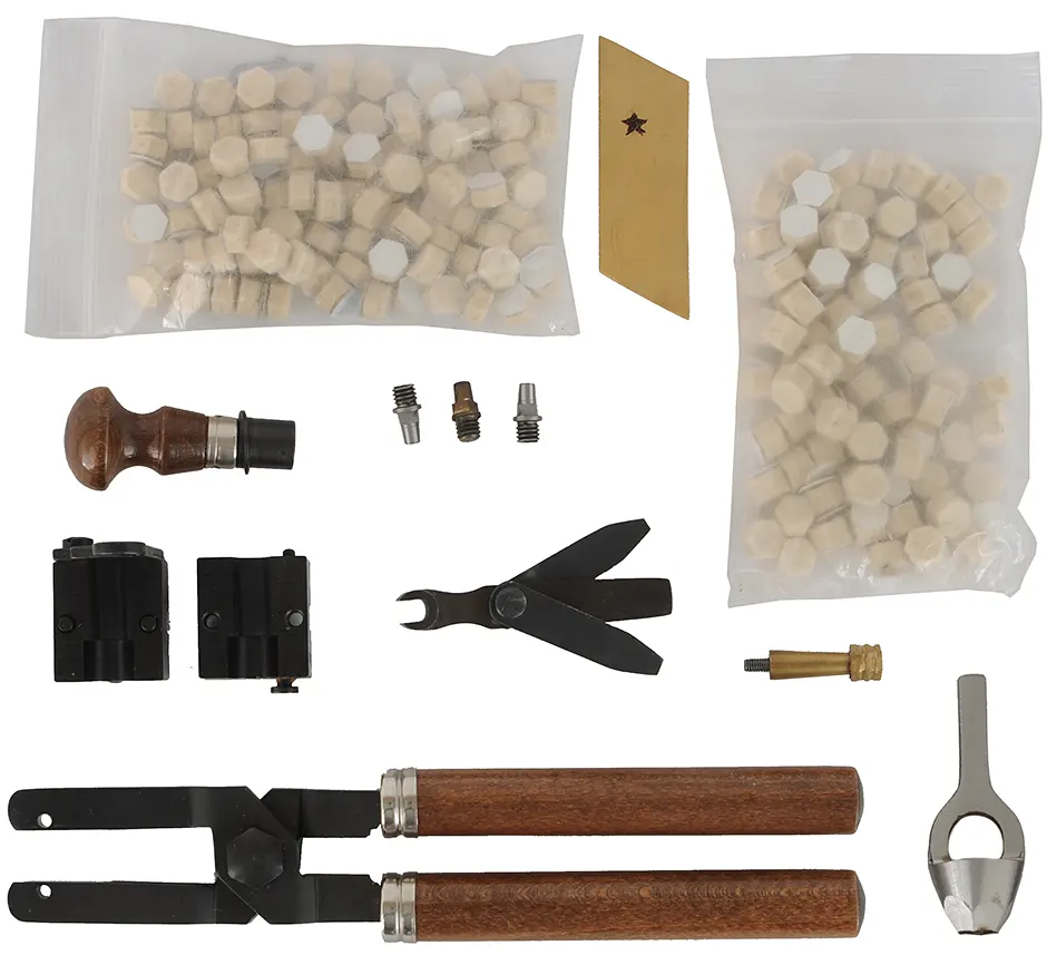 Parker Hale Whitworth Rifle,
.451 caliber hex bore, 36" barrel,
percussion, walnut, brass, 
used, with accessories, by Parker Hale, England