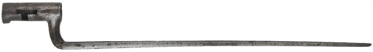 Antique U.S. Model 1816 Bayonet,
16" blade, 19" overall length, aged patina 