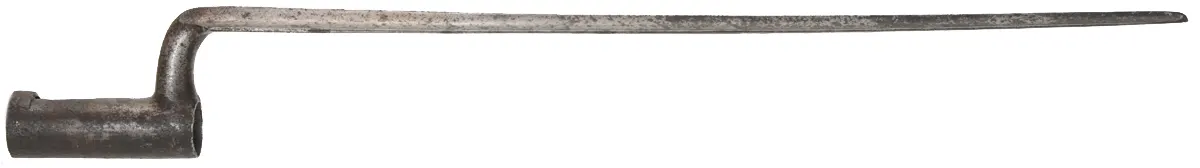 Antique U.S. Model 1816 Bayonet,
16" blade, 19" overall length, aged patina 
